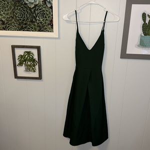 Midi strappy back formal dress